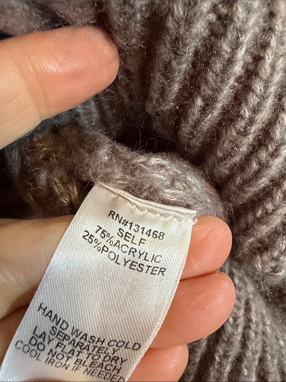 FATE Janice Cable Knit Turtleneck Sweater - Picture 6 of 7